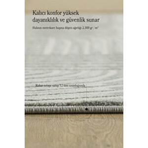 Özel Tasarım Sık Dokuma Bej Renk Jüt Taban Oturma Odası Salon Halısı Leke Tutmaz Toz Vermez