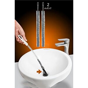 Modacar Mutfak Banyo Lavabo Gider Açma Fırçası 2 Adet