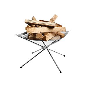 Fire Rack Katlanır Ateş Sehpası Brülör