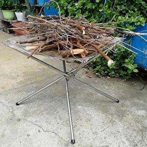 Madfox Fire Rack Katlanır Ateş Sehpası Brülör