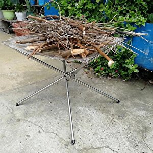 Madfox Fire Rack Katlanır Ateş Sehpası Brülör