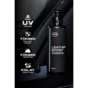 Leatherboost Araç,ev,ofis Deri Yüzeyler Için Nano Kaplama-deri Bakımı-1 Yıl Dayanım-150ml