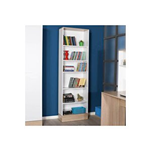 Base Genç Odası 6 Raflı Kitaplık