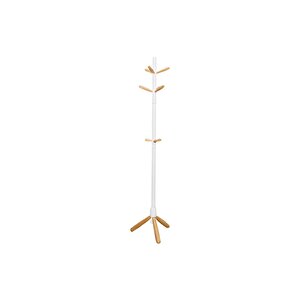 Handy Mate Valencia Masif Askılık-Beyaz-Naturel 46x176x46 Cm
