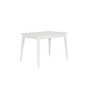 White Çok Amaçlı Masa - Mat Lake Beyaz 110x77x70 Cm (gxyxd)