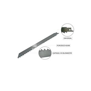 Tilki Kuyruğu Testere Bıçağı Paslanmaz Kemik Kesme 30 Cm 300 Mm