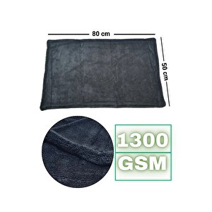 Mikrofiber Araç Kurulama Bezi 1300 Gsm | Çift Taraflı Profesyonel Oto Kurulama Bezi İz Bırakmaz