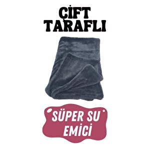 Mikrofiber Araç Kurulama Bezi 1300 Gsm | Çift Taraflı Profesyonel Oto Kurulama Bezi İz Bırakmaz