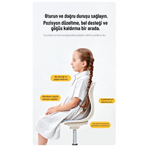 Sfyzone Mobil Çocuk Çalışma Masası Beyaz Mavi