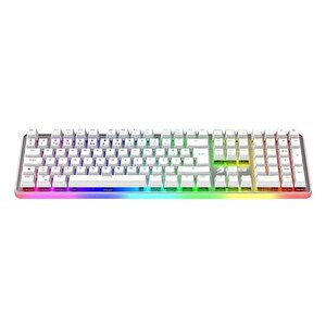 Gamebooster G918 Usb Q Trk Rgb Mekanik Beyaz Gaming Klavye Gb-g918r-wh