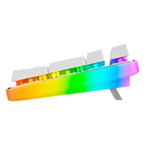 Gamebooster G918 Usb Q Trk Rgb Mekanik Beyaz Gaming Klavye Gb-g918r-wh