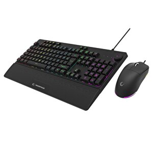 Rampage Eclipse Q Türkce Rgb Kablolu Oyuncu Klavye Mouse Seti