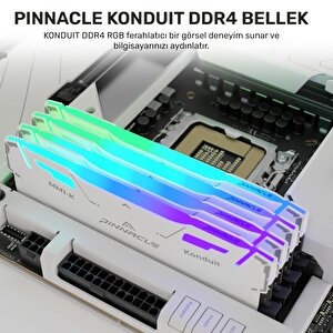 Pinnacle Pkmd4u32c16chw16g 16gb Ddr4 3200mhz 2rx8 Cl16 Rgb Masaüstü Ram