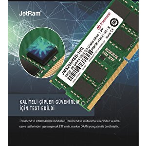 Transcend Jm3200hsb-16g 16gb Ddr4 3200mhz Cl22 1.2v Notebook Ram