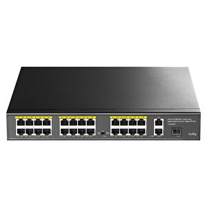 Fs1026ps1 300w Poe+ 24 Port 10/100mbps+ 2 Port 10/100/1000mbps Gigabit+1 Port Sfp Switch