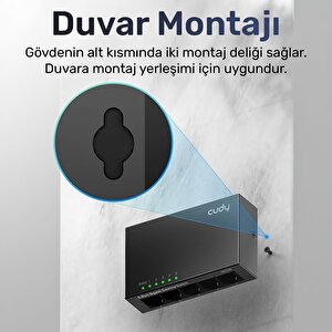 Cudy 5-port Gigabit Metal  Switch