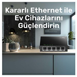 Cudy 5-port 10/100 Mbps Metal Switch