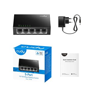 Cudy 5-port 10/100 Mbps Metal Switch
