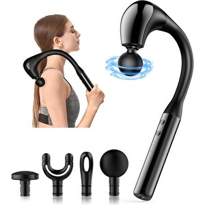 Npo Nvr11 5 Seviyeli 2600rpm Uzun Saplı Ergonomik Profesyonel Sporcu Masaj Tabancası