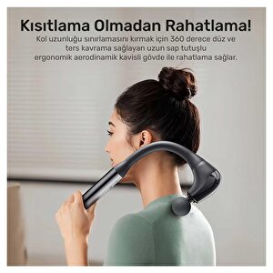 Npo Nvr11 5 Seviyeli 2600rpm Uzun Saplı Ergonomik Profesyonel Sporcu Masaj Tabancası