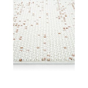 Cool Halı Olinda 1111 Krem Oturma Odası Salon Halısı Yumuşak İskandinav Yolluk Bukle Makine Halısı