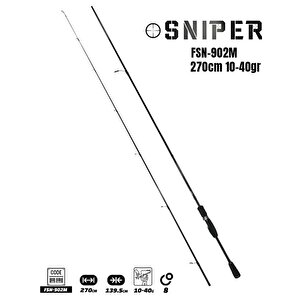 Sniper Fsn-902m 270cm 10-40gr Spin Olta Kamışı