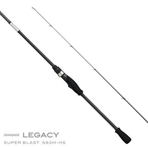 Grandage Legacy Super Blast S83m-hs 2.51m 2-15gr (solid Uç) Light Spin Olta Kamışı