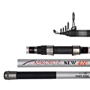 Portfish Askoroz New 420cm 100 - 250gr Teleskopik Surf Kamış