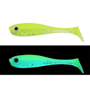 Gümüş 5cm 5 Adet Silikon Yem Uv Limon