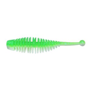 Powerbait Naiad 3cm 12 Adet Suni Yem Spring Green - White