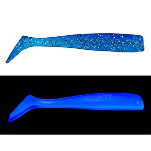Sargan 8cm 5 Adet Silikon Yem Uv Ege Mavi