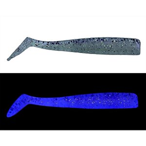 Sargan 8cm 5 Adet Silikon Yem Uv Naturel Ghost
