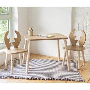 Reyo Montessori Geyik 1 Sandalye Kahverengi