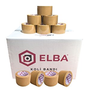 Elba Bant 60x100 1 Koli̇ (60 ADET) Geni̇ş 1.kalite Hotmelt Kahverengi (taba) Ambalaj | Paketleme Kahverengi