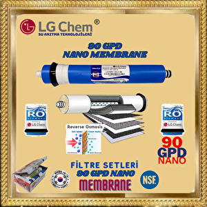 Dnt Fittings Komle Membran Deği̇şi̇m Seti̇.quick.lg Chem 90 Gpd Nano Membran Dahi̇l