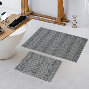 Home Sue 2 Li Banyo Paspası-gri