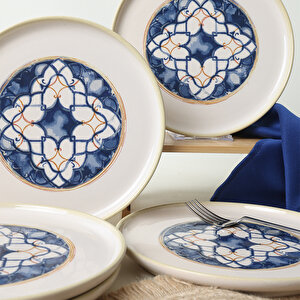 Wave Flow Nordic Pasta Tabağı 22 Cm 6 Adet 22748