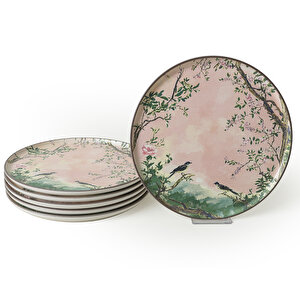 Pink Woods Nordic Servis Tabağı 28 Cm 6 Adet 22641
