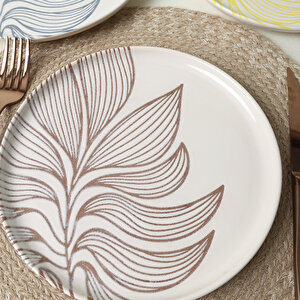 Leaf Harmony Nordıc Pasta Tabağı 22 Cm 4 Adet / 22974-77
