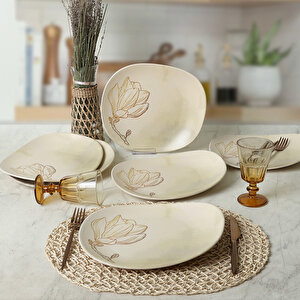Vintage Bloom İsabella Servis Tabağı 30 Cm 6 Adet 22057