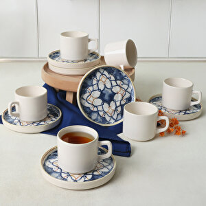 Wave Flow Stackable Çay Takımı 12 Parça 6 Kişilik 22750-51