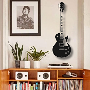Elektro Gi̇tar Metal Duvar Dekoru Gi̇bson Les Paul Duvar Dekoru
