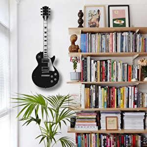 Elektro Gi̇tar Metal Duvar Dekoru Gi̇bson Les Paul Duvar Dekoru