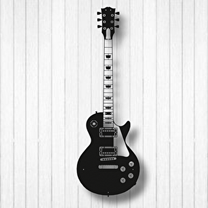 Elektro Gi̇tar Metal Duvar Dekoru Gi̇bson Les Paul Duvar Dekoru