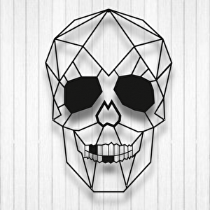 Kurukafa Skull Metal Duvar Dekoru