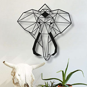 Fil Elephant Metal Duvar Dekoru