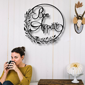 Bone Appetit Metal Duvar Dekoru
