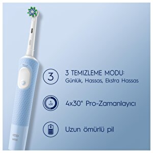 Oral-b D103 Vitality Pro Cross Action Şarjlı Diş Fırçası - Mavi