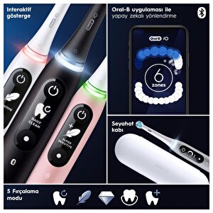 Oral-b Io 6 Smile Şarjlı Diş Fırçası - Siyah