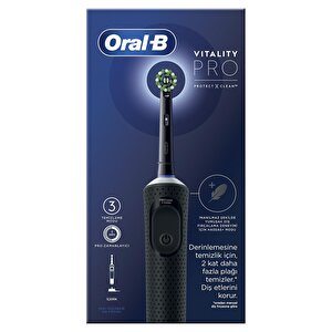 Oral-b D103 Vitality Pro Cross Action Şarjlı Diş Fırçası - Siyah